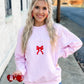 Be Mine Bow Sweatshirt *FINAL SALE*