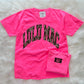 Lulu Mac Bottomland Tee NEON PINK