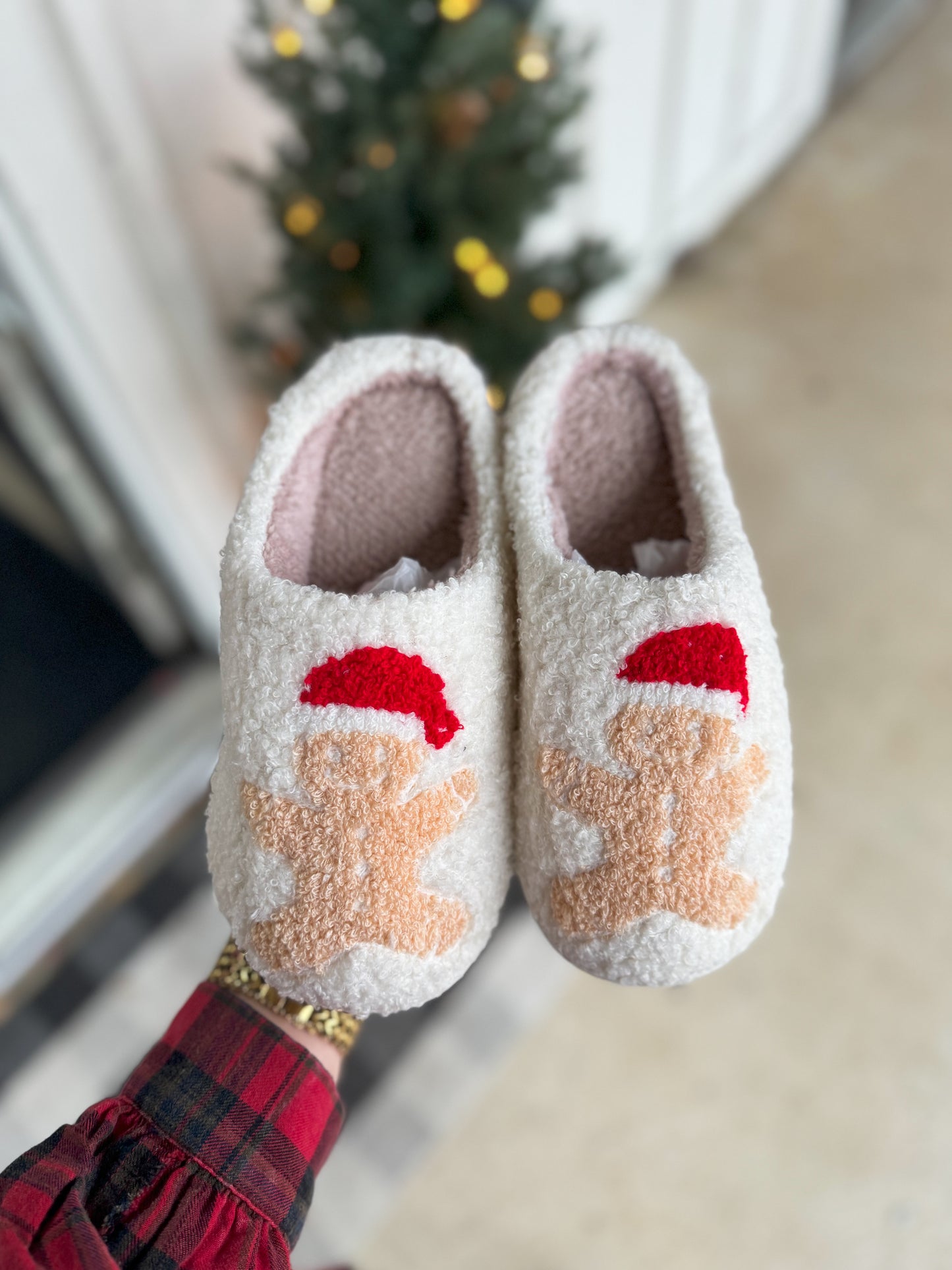 Gingerbread Man Slipper