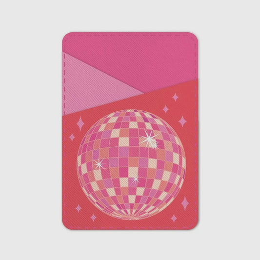 Dancing Queen Stick-On Cell Phone Wallet