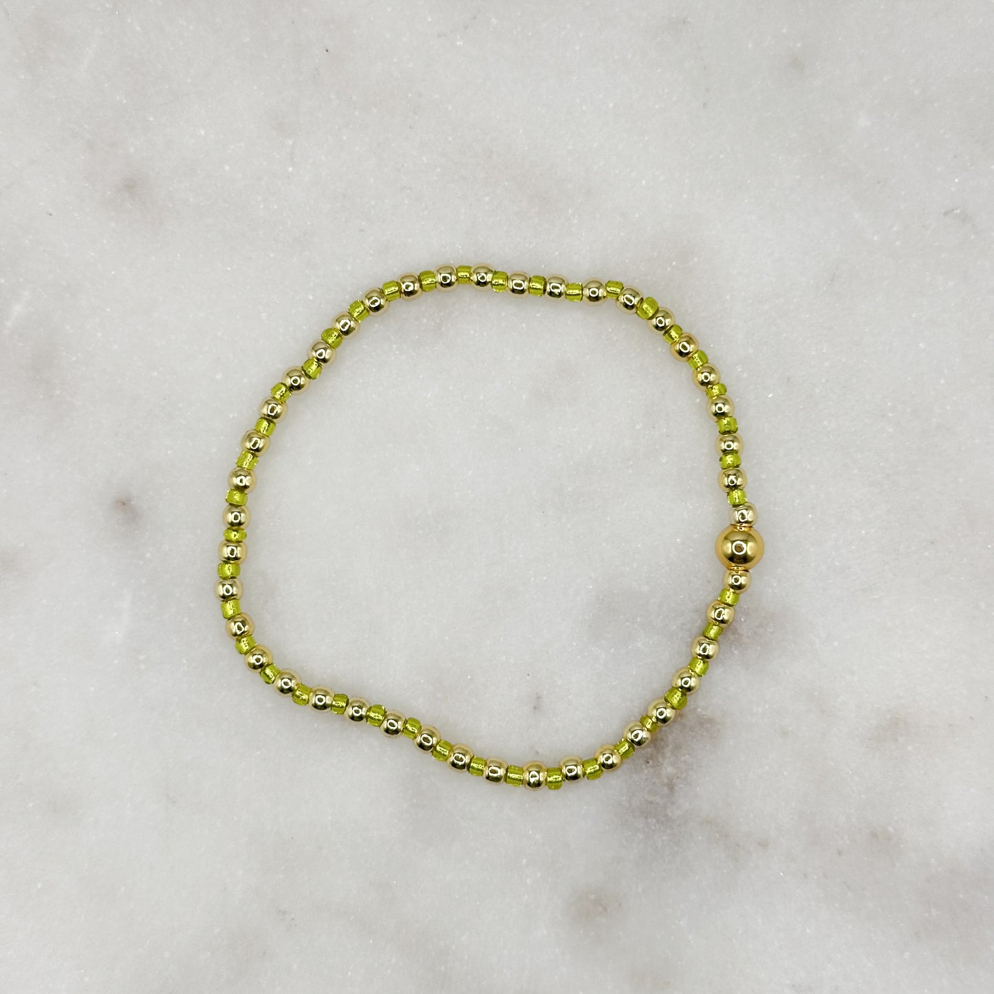 The Poppy Bracelet LEMON LIME