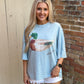 True Classic Mallard Oversized Top