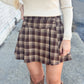 Downtown Drift Pleated Skort
