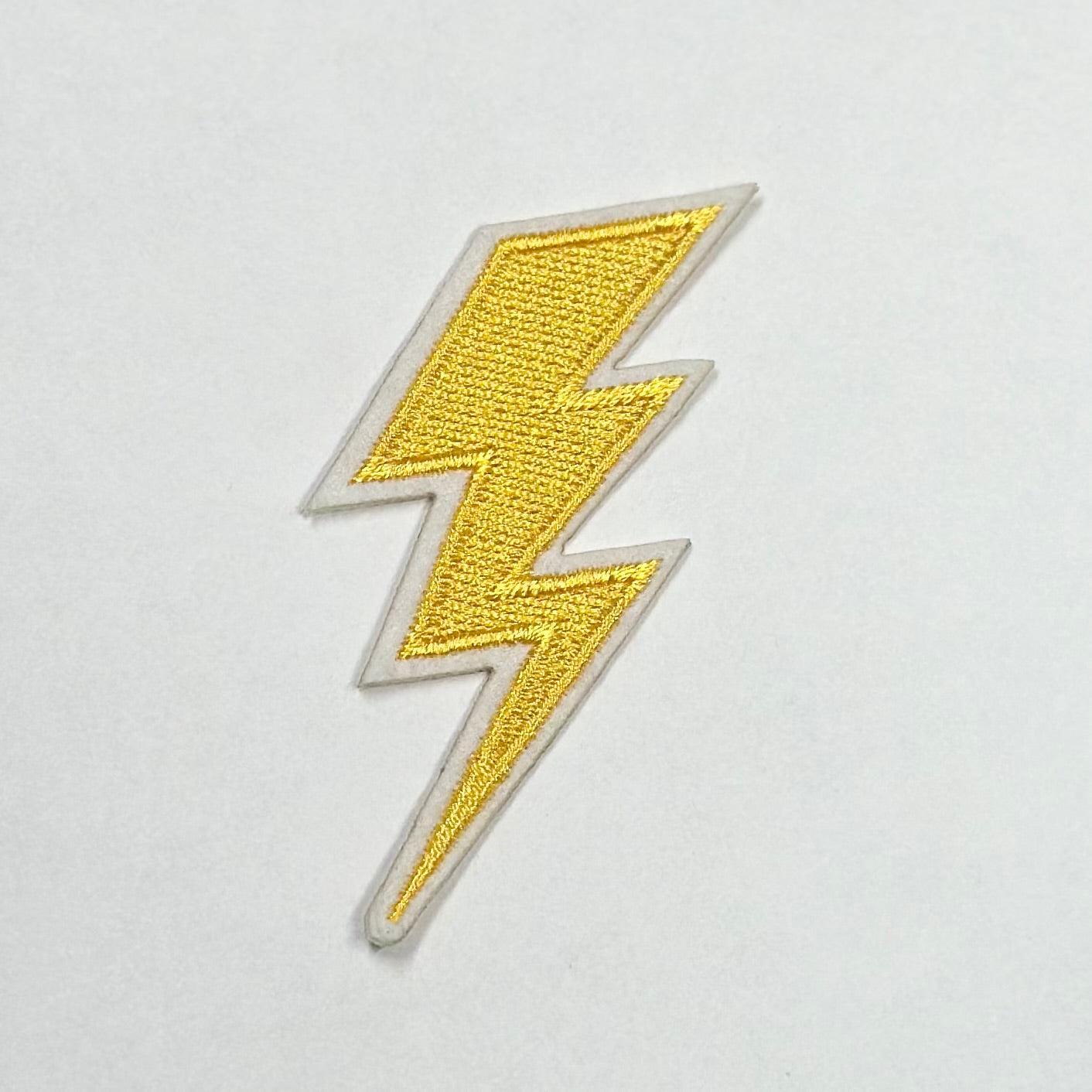 Lightning Strike Iron On Patch