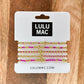 Lulu Mac Bracelet Set HOT PINK