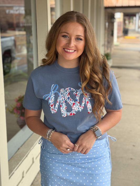 USA Bow Tee