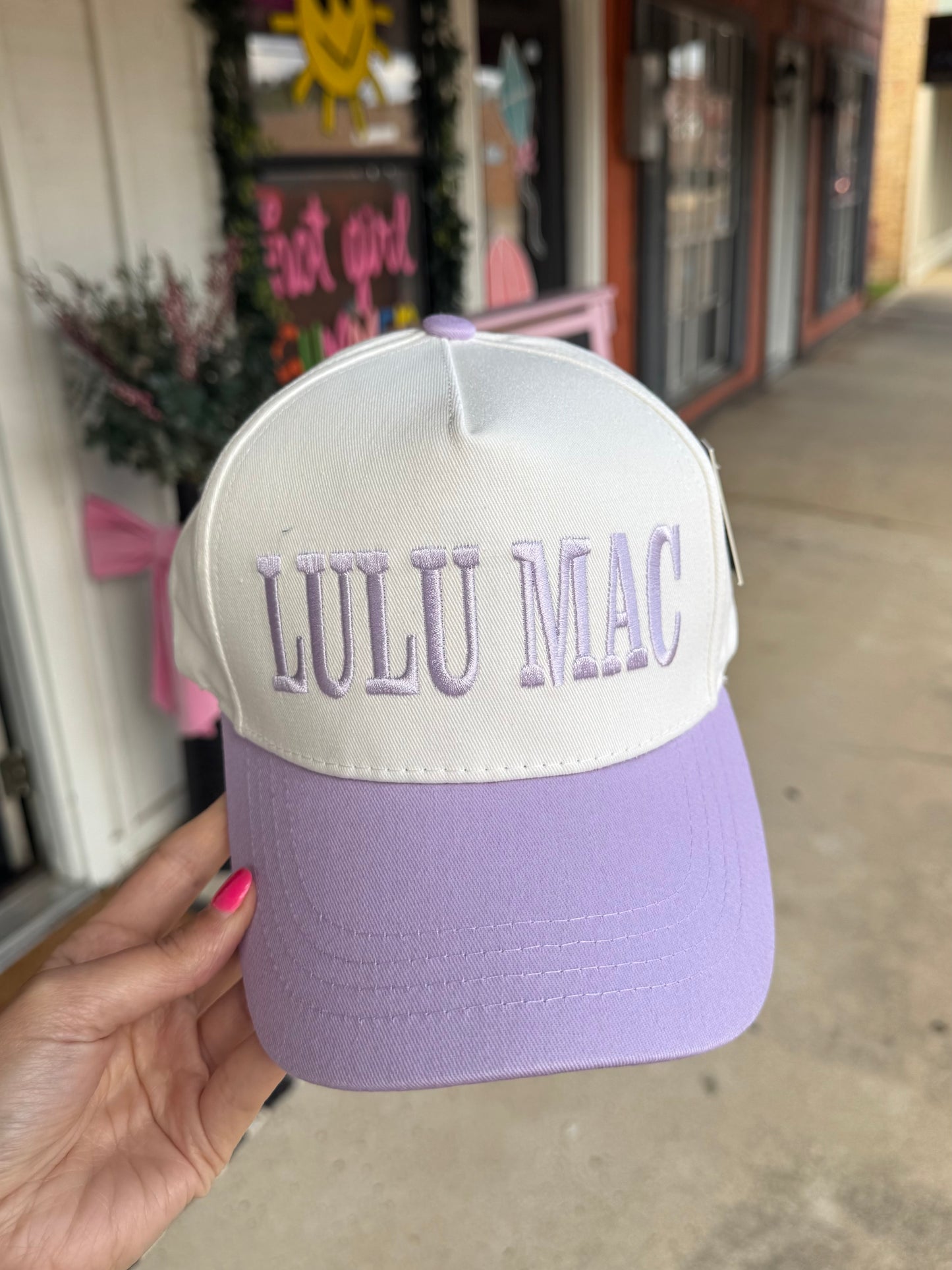 Lulu Mac Trucker Hat LAVENDER