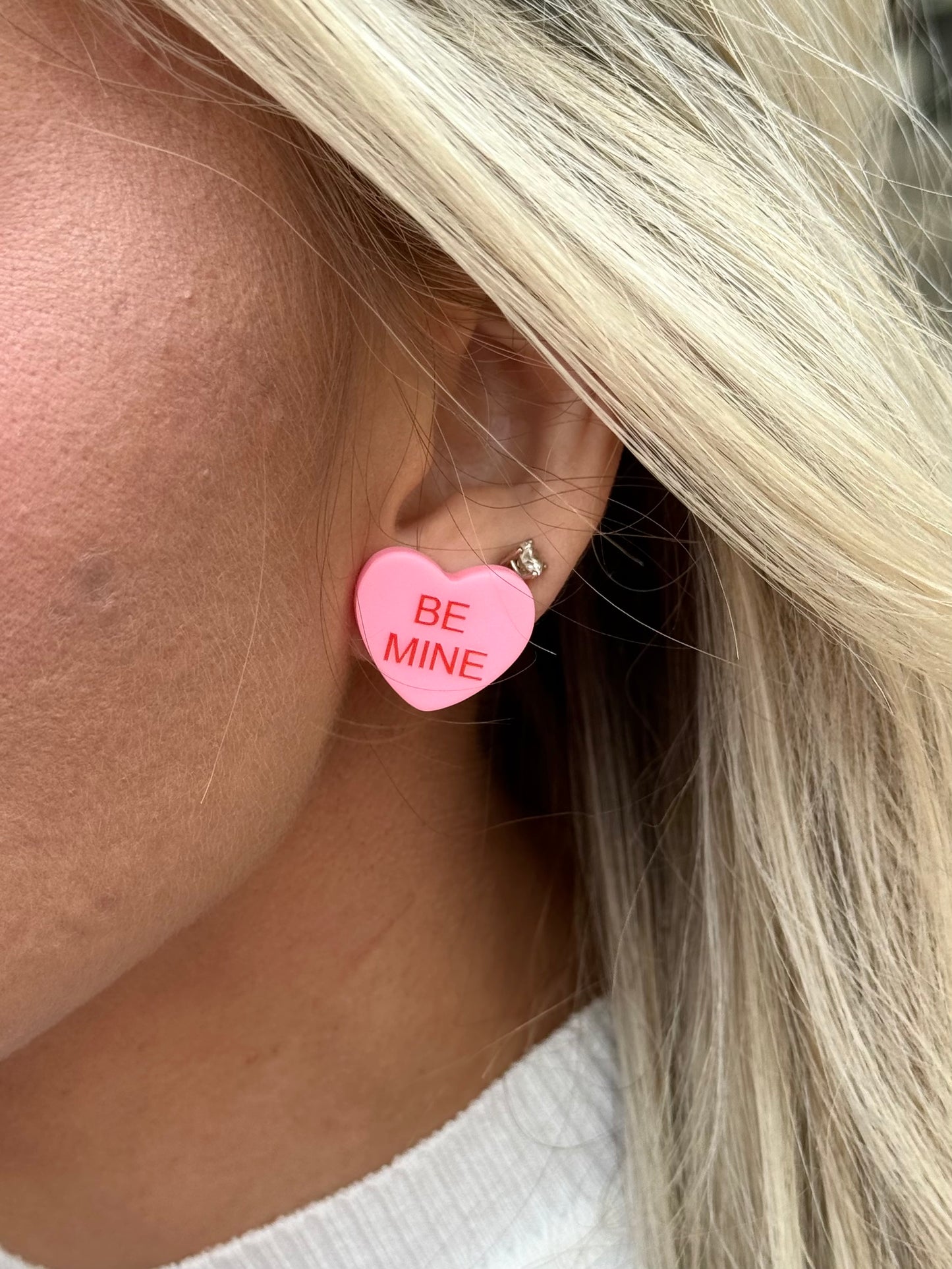 Be Mine Stud Earrings *FINAL SALE*