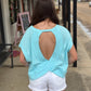 Out & About Top AQUA