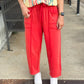 Getting Things Done Barrel Pants RED