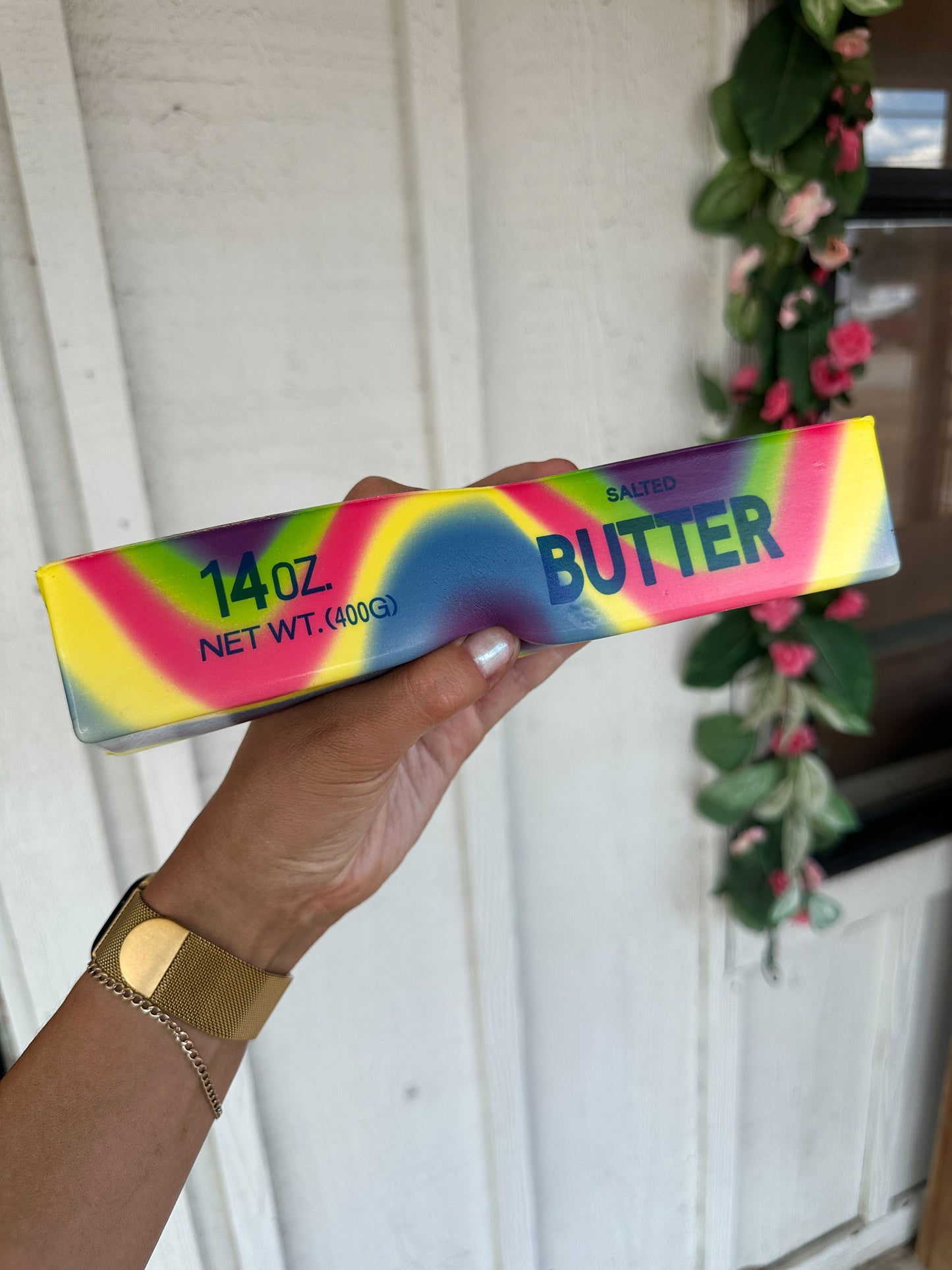 14 oz Butter Squishy RAINBOW