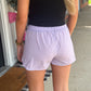 Lulu Mac Solid Shorts LAVENDER