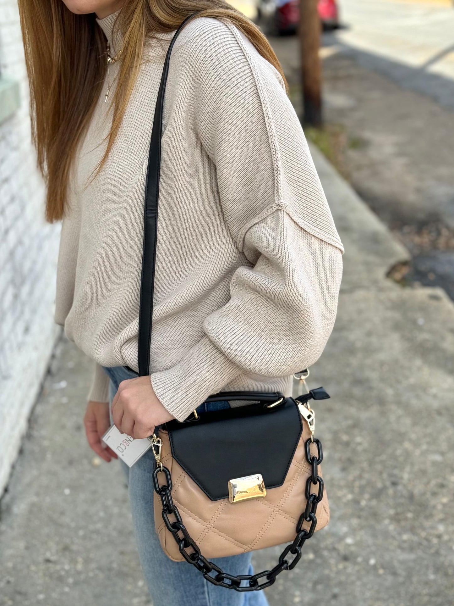 Ollie Quilted Crossbody