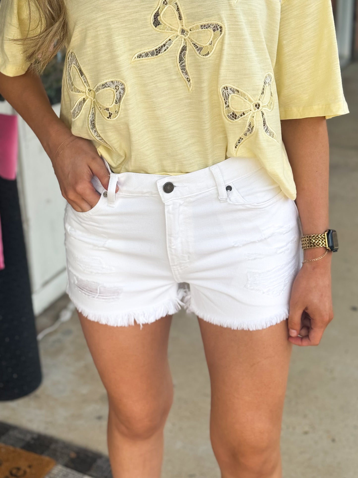 Party Dreams Denim Shorts
