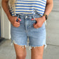 Somewhere Sunny Frayed Shorts