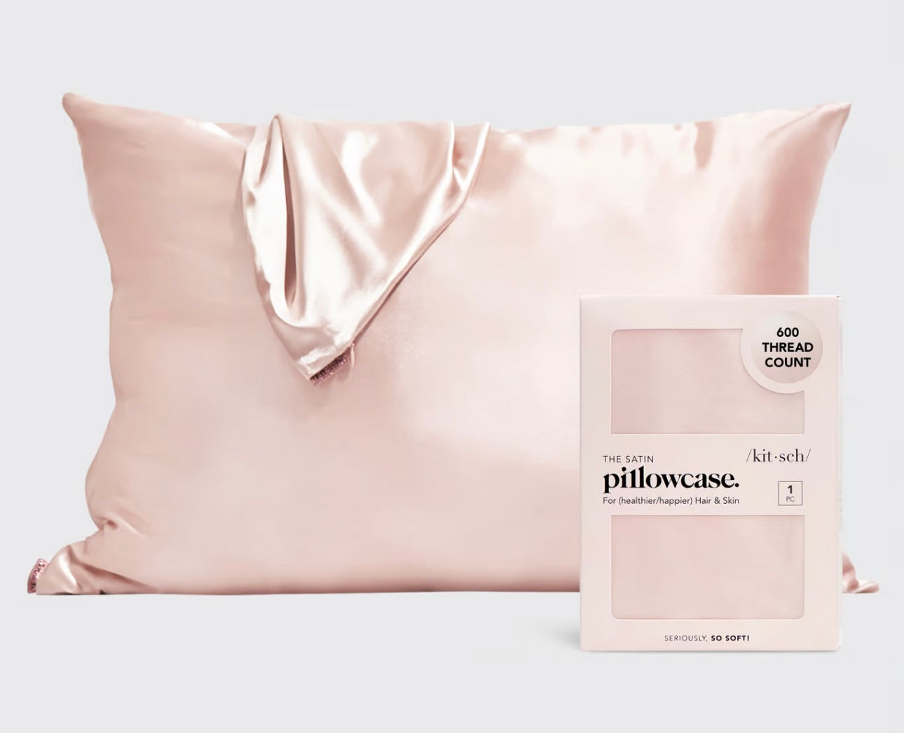 Blush Satin Pillowcase