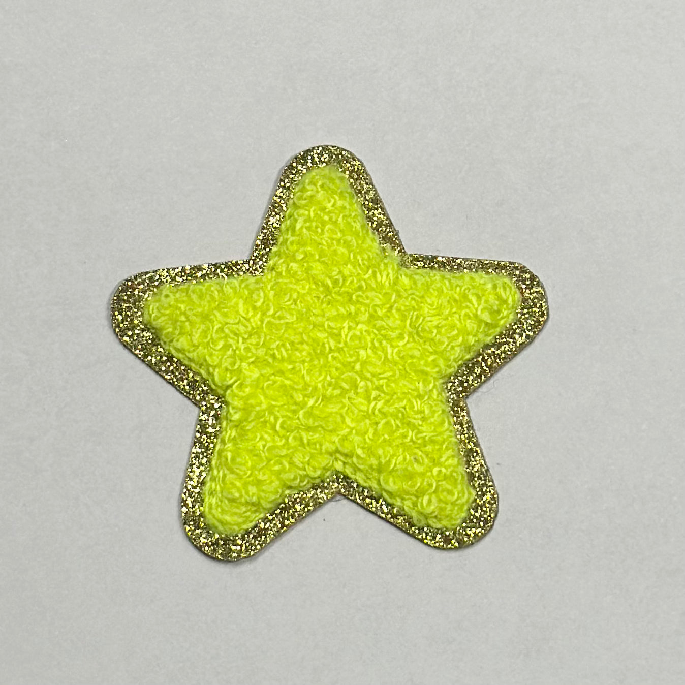 Star Iron On Patch YELLOW