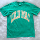 Lulu Mac Stripe Tee ISLAND GREEN