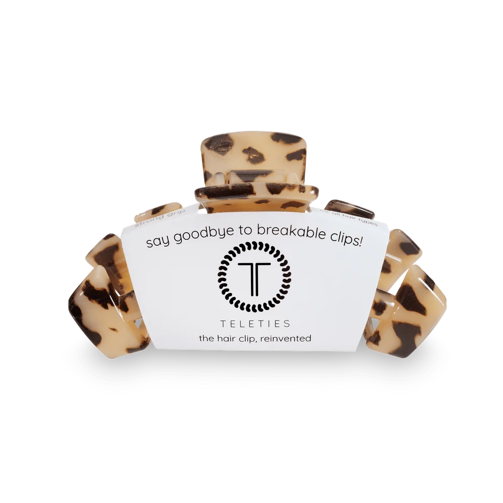 Teleties Classic Blonde Tortoise Claw Clip | Medium