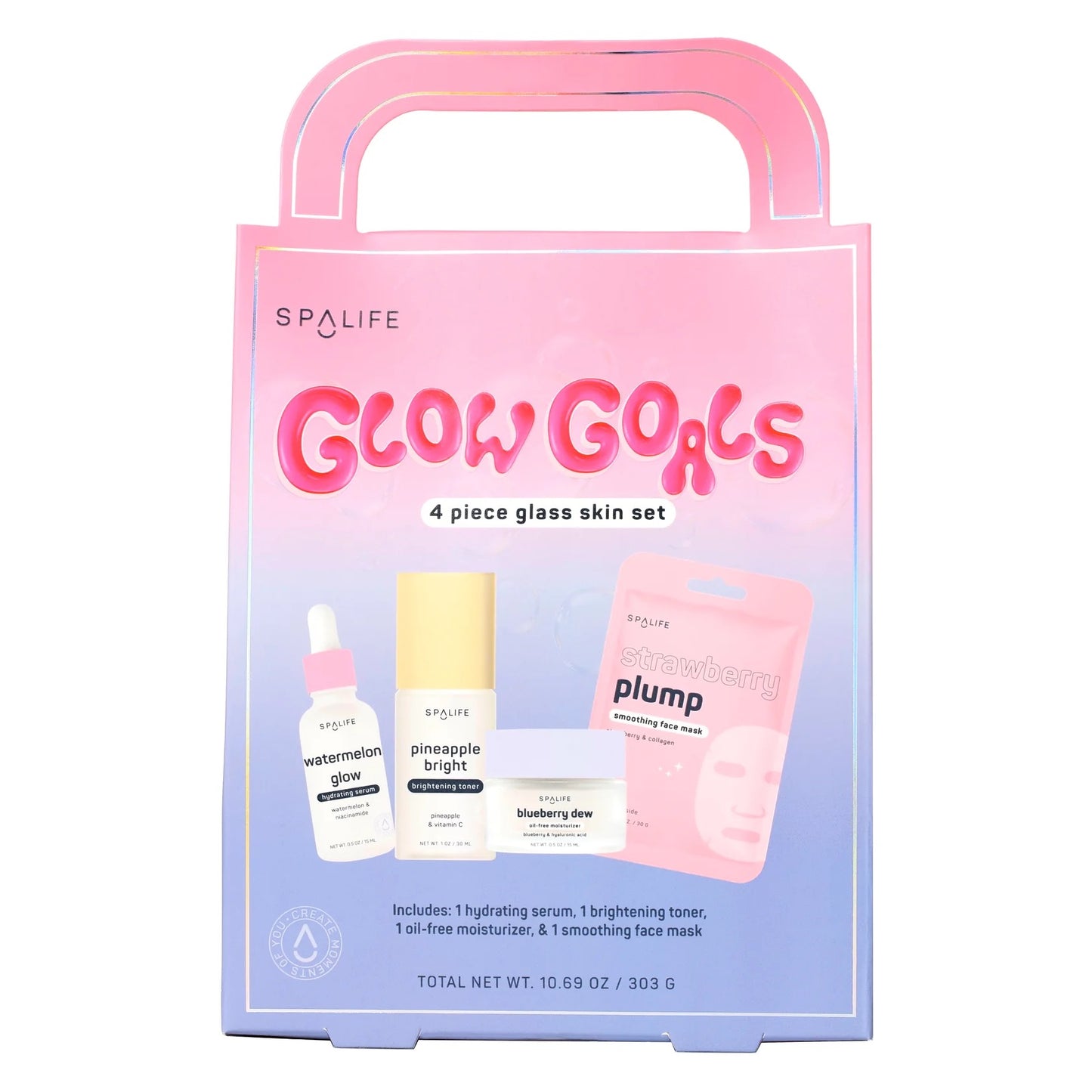 Glow Goals 4 Piece Glass Skin Set