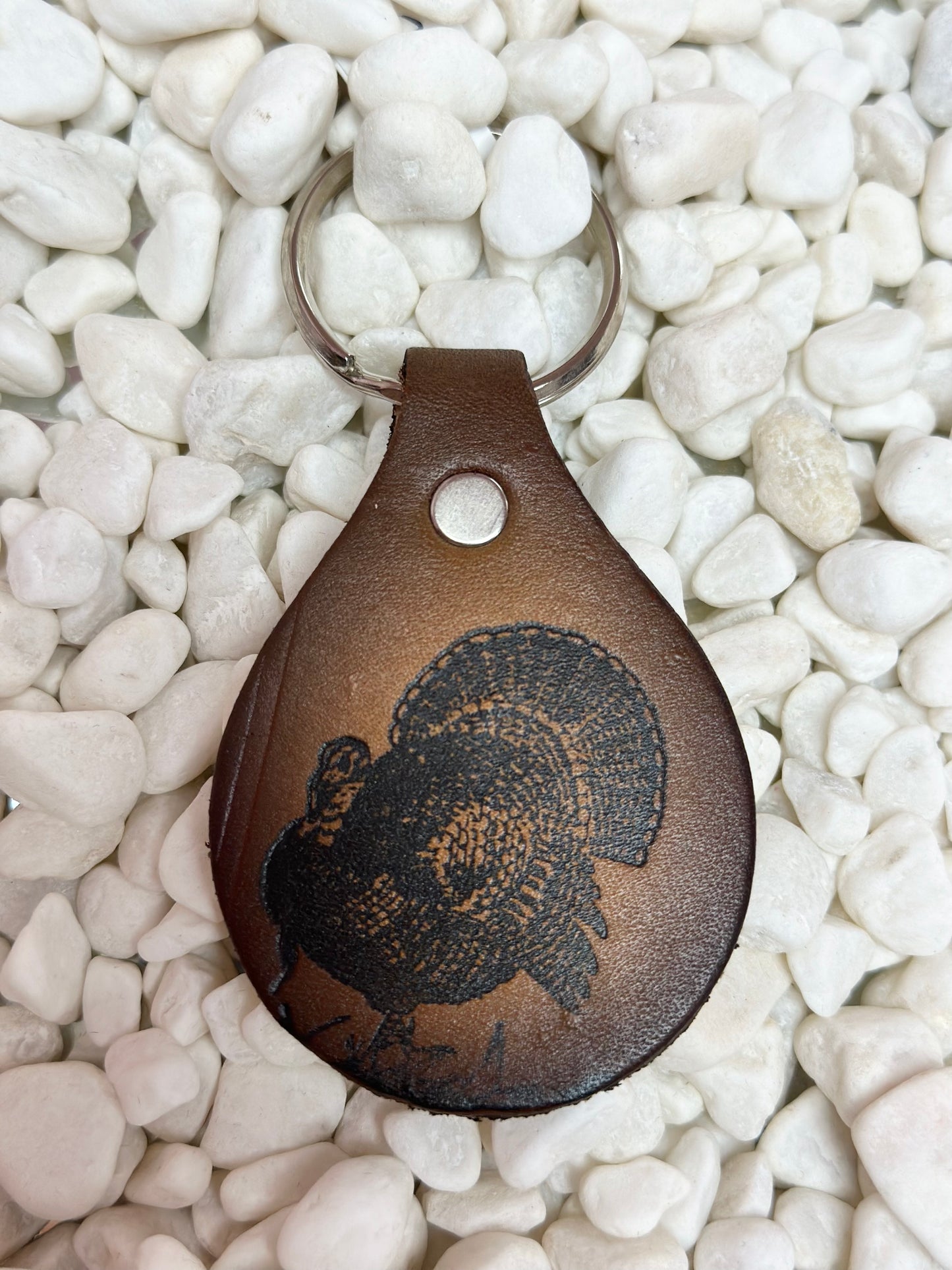 Leather Keychain TURKEY