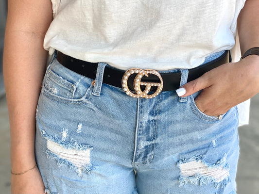 Glamour Girl Belt BLACK