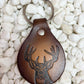 Leather Keychain DEER