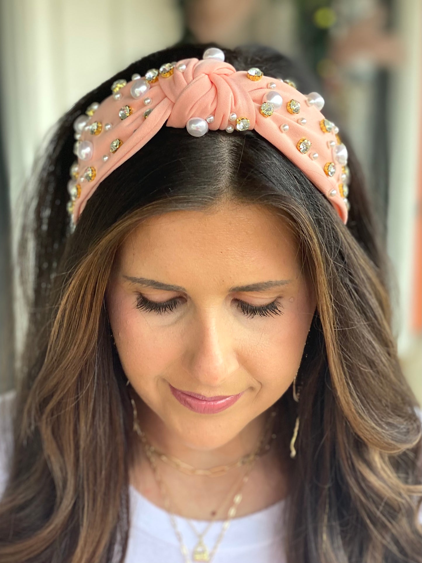 Eleanor Headband PEACH