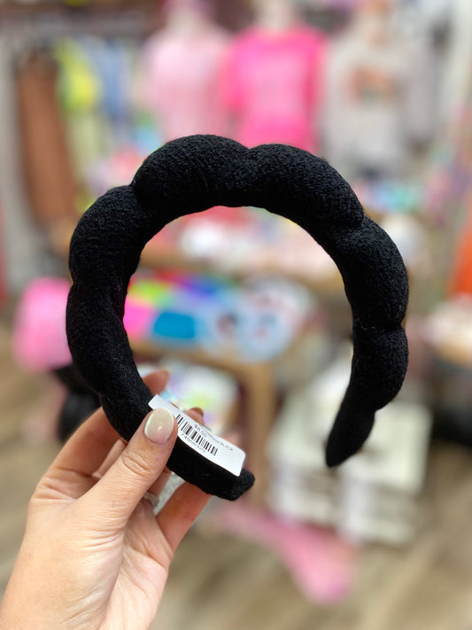 Get Ready With Me Headband BLACK