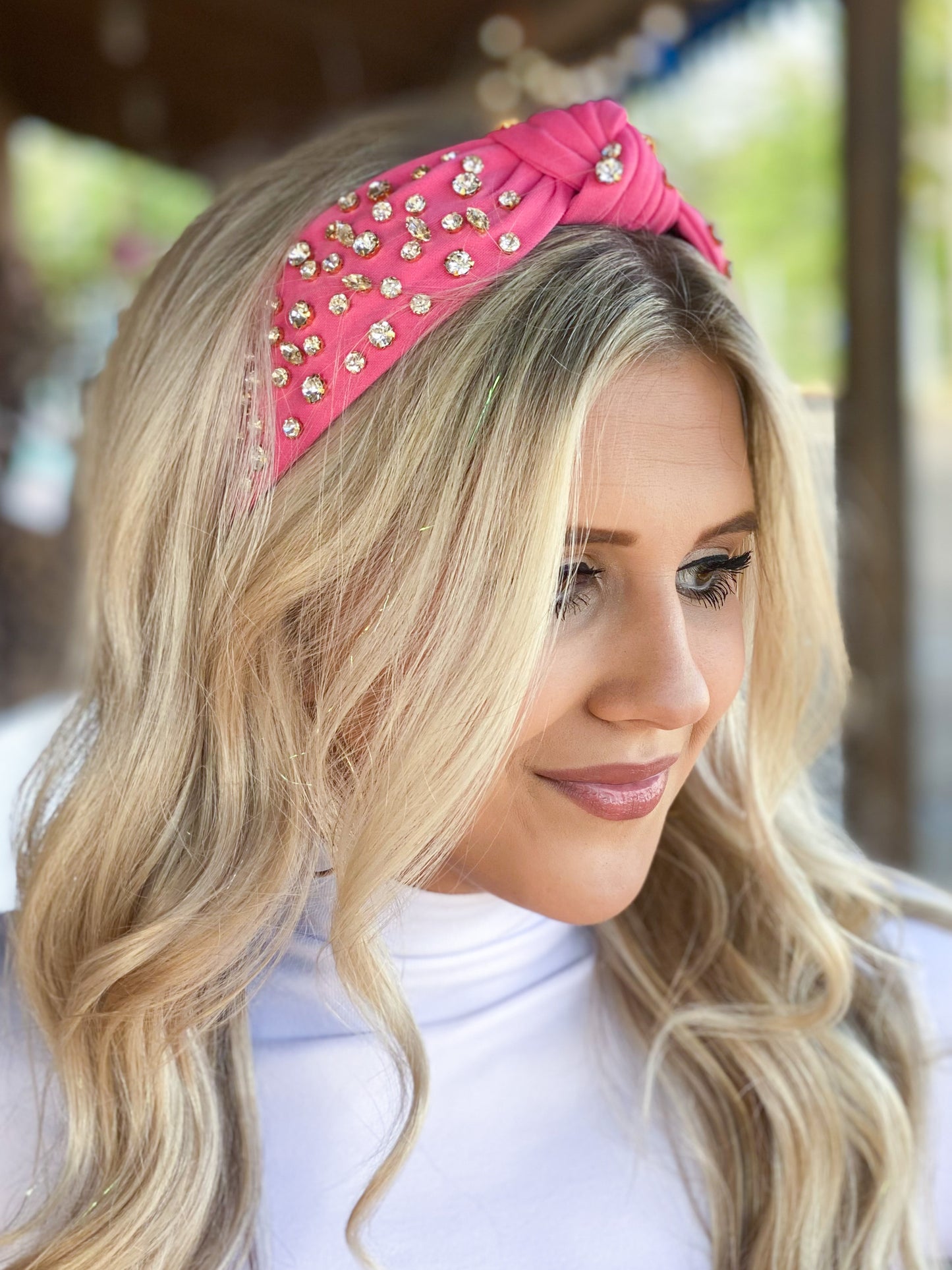 Ivy Headband HOT PINK