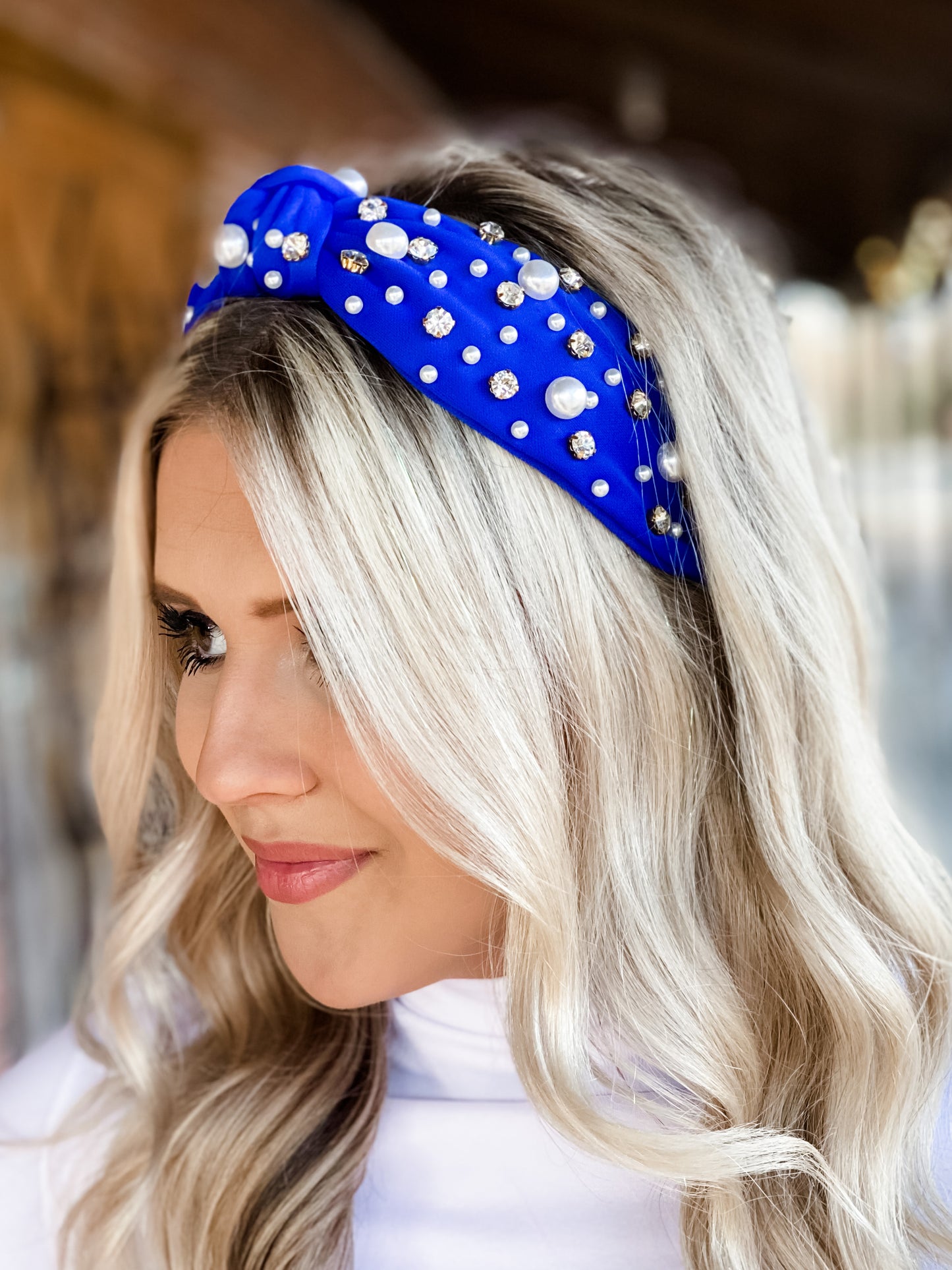 Eleanor Headband BLUE